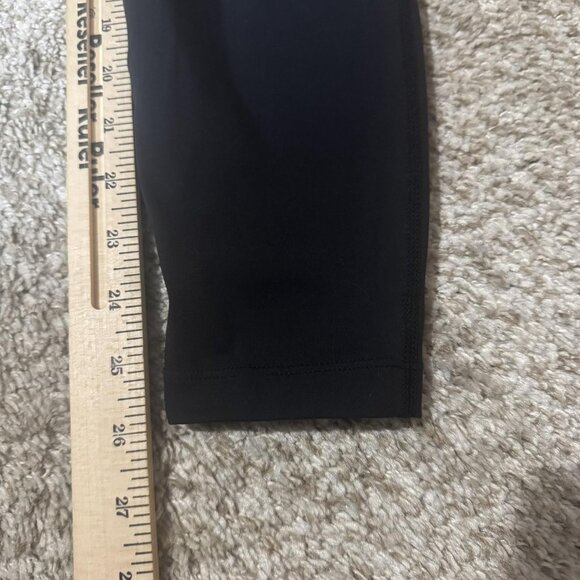 Nike Running Leggings Mens Medium Black Dri-FIT Leggings Zip Pocket Compression - Picture 11 of 11